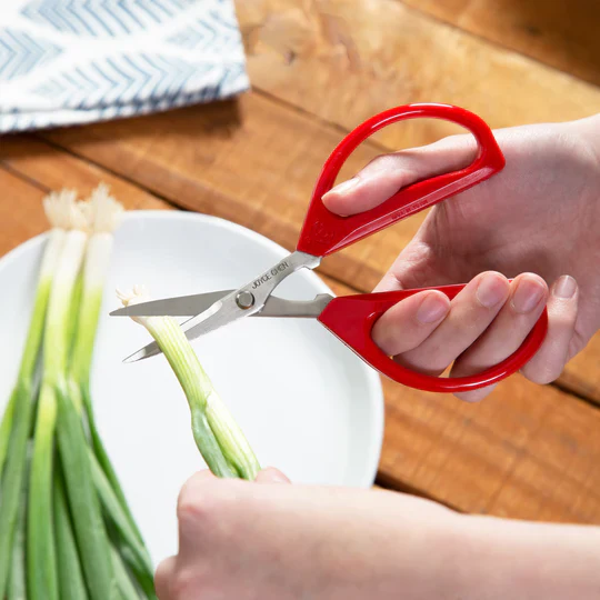 Joyce Chen Original Unlimited Kitchen Scissors – Red Handle - Image 4