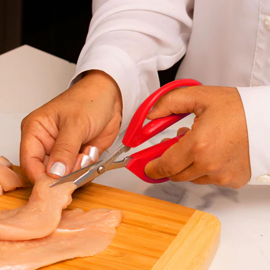 Joyce Chen Original Unlimited Kitchen Scissors – Red Handle - Image 6