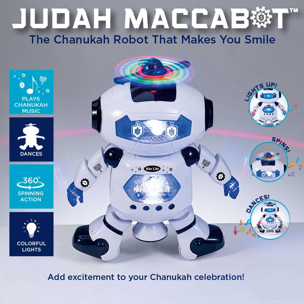 Judah Maccabot – Chanukah Dancing Robot - Image 3