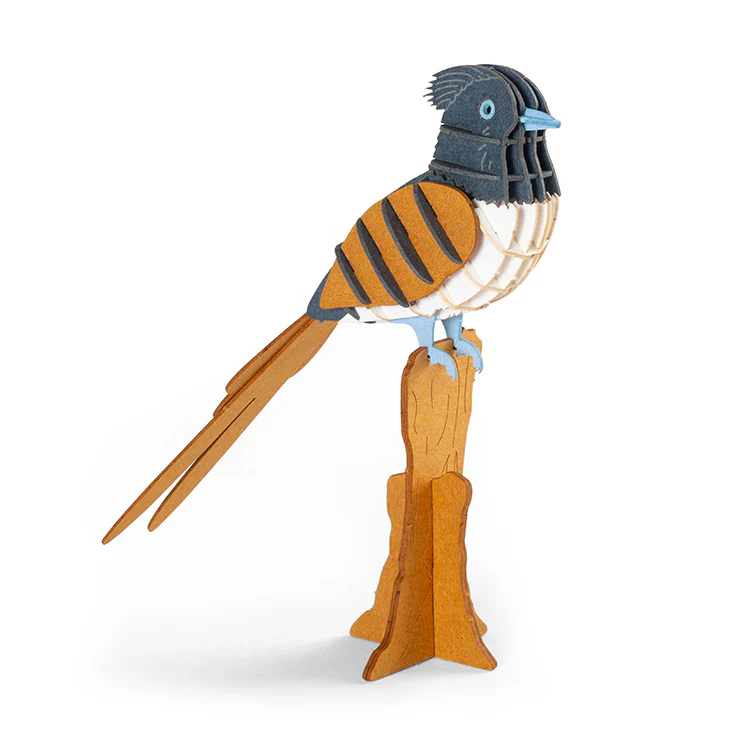 Kikkerland 3D Puzzle – Paradise Flycatcher - Image 2
