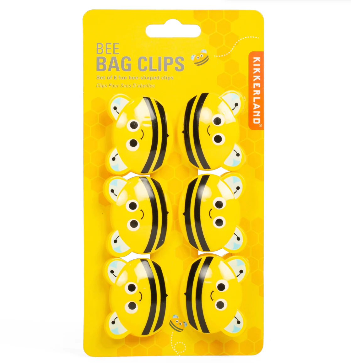 Kikkerland Bee Bag Clips – Set of 6 - Image 2