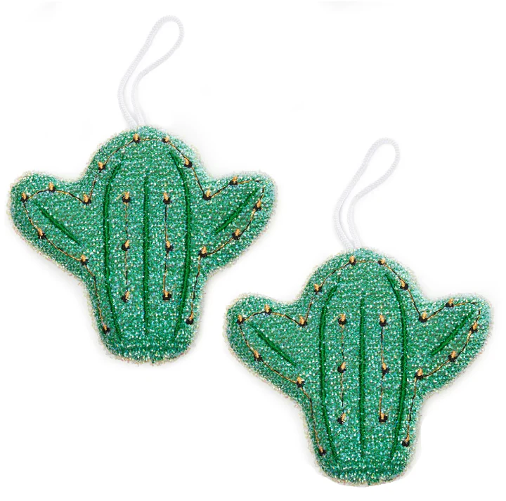 Kikkerland Cactus Sponges - Pack of 2 - Image 2