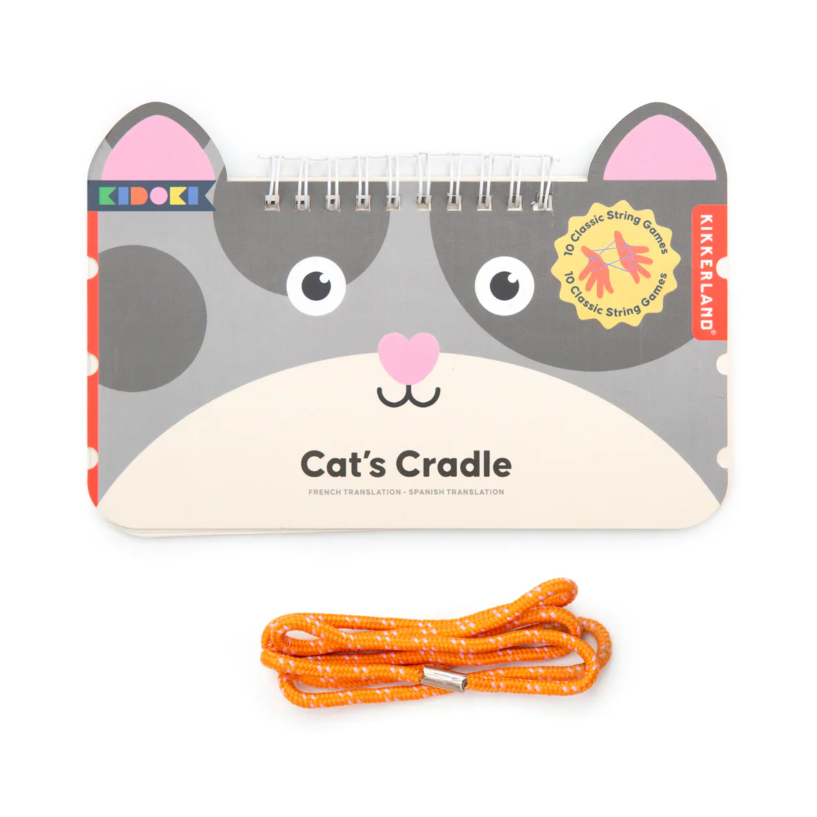 Kikkerland Kidoki Cats Cradle Game – Assorted Styles – SOLD INDIVIDUALLY - Image 2