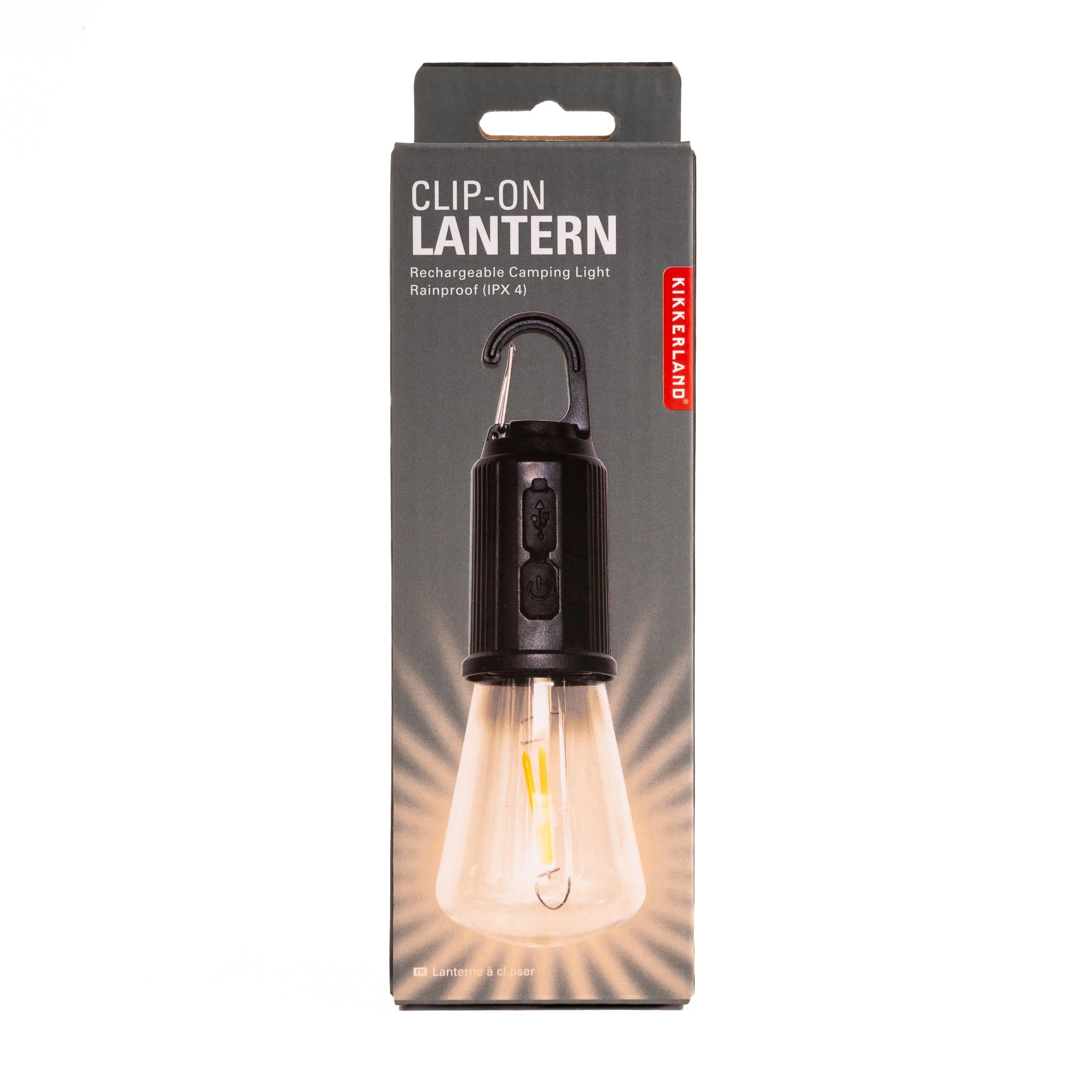 Kikkerland Clip On Lantern – 6.75" x 2" - Image 2