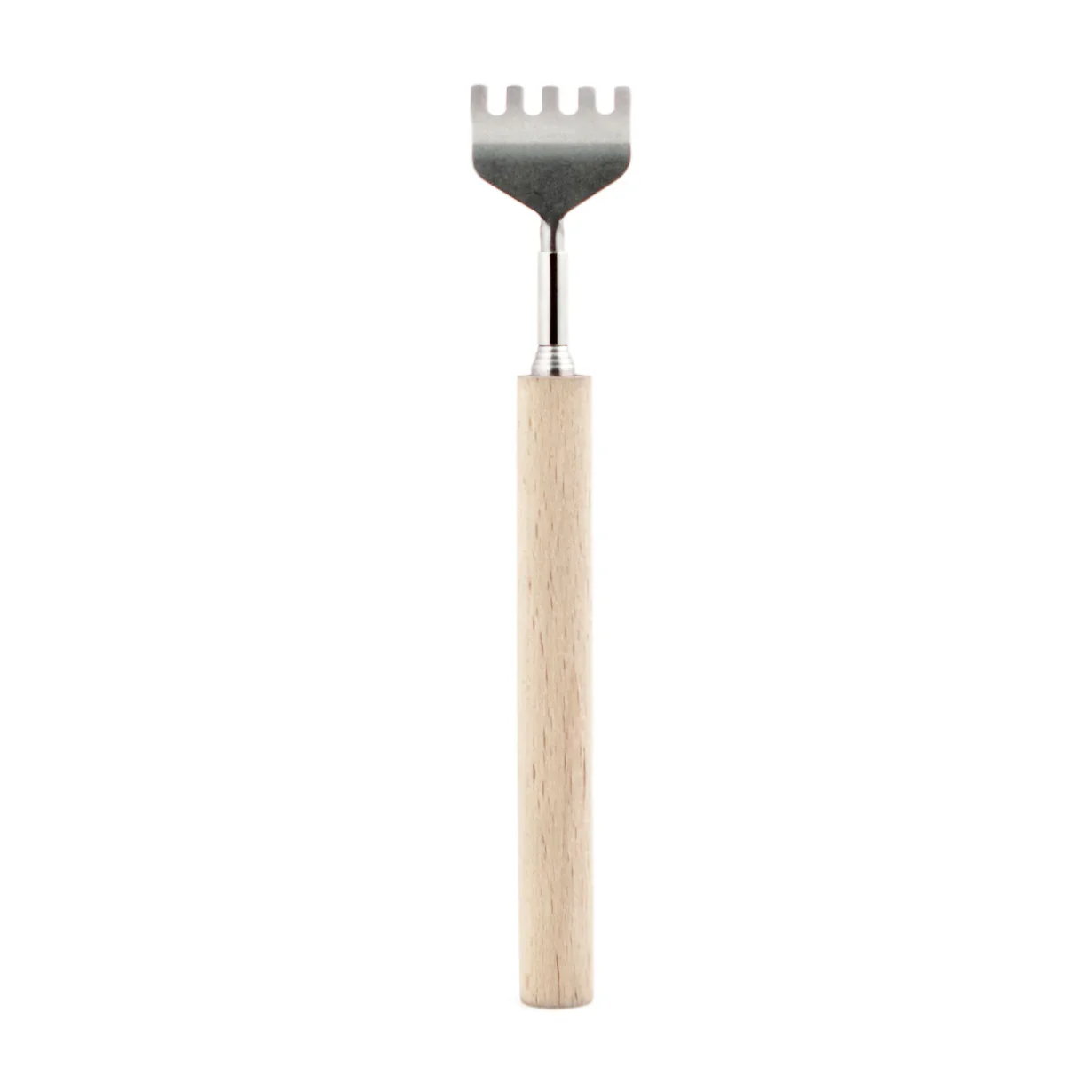 Kikkerland Extendable Wooden Back Scratcher - Image 2