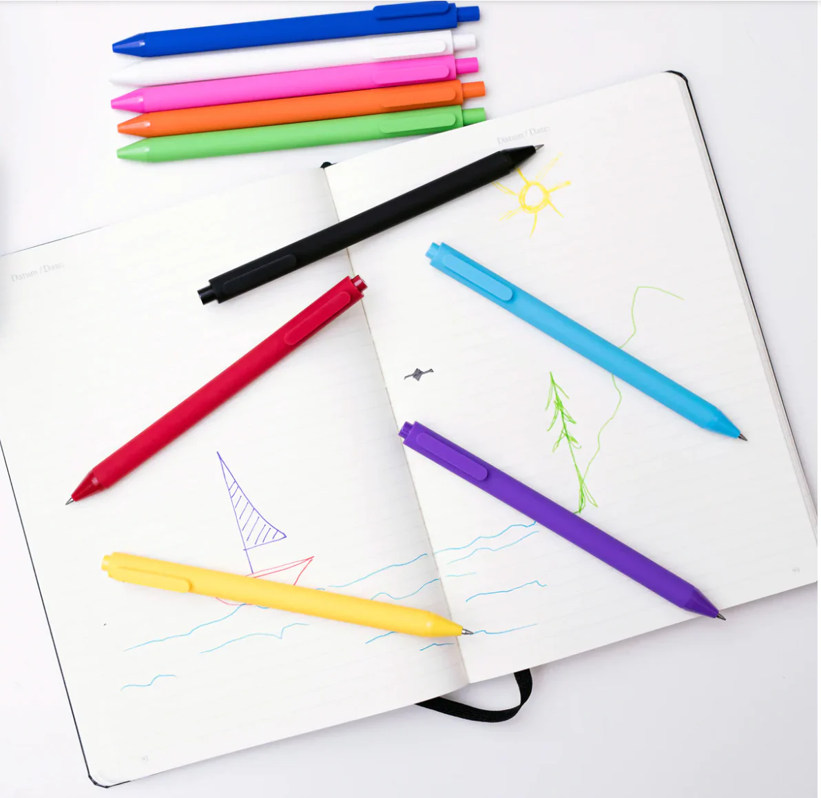 Kikkerland Gel Pens – Set of 8 - Image 2