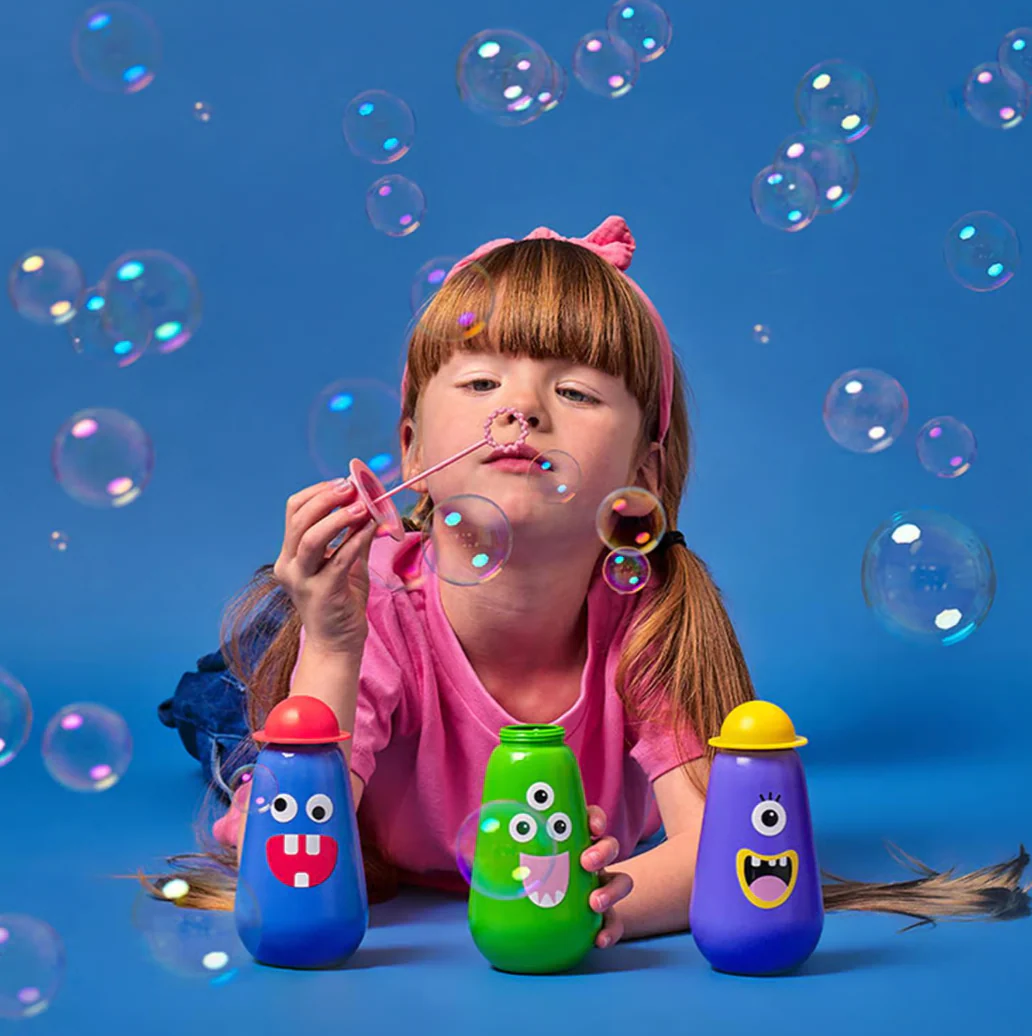 Kikkerland Kidoki Monster Bubbles – Assorted Colors Each Sold Separately - Image 5