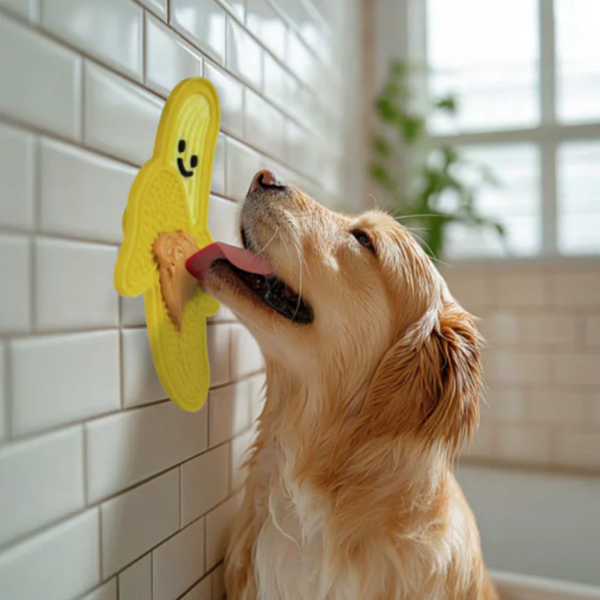 Kikkerland Kobe Banana Lick Mat for Dogs - Image 3
