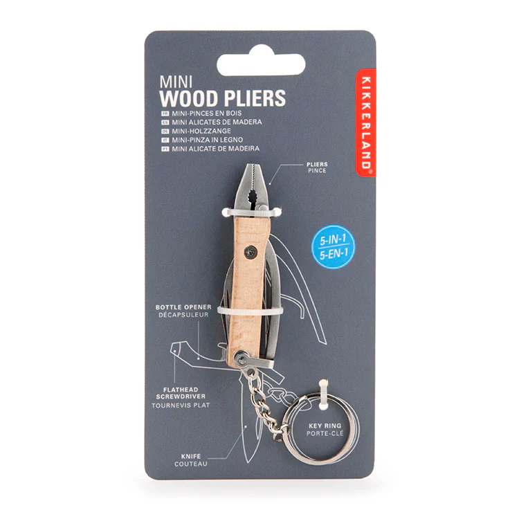 Kikkerland Mini Key Chain Pliers