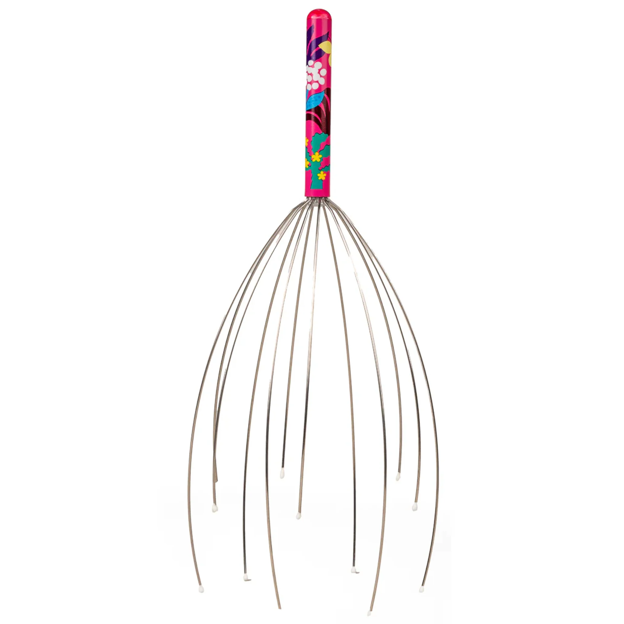 Kikkerland Nature Head Massager – Assorted Colors - Each Sold Separetely - Image 3