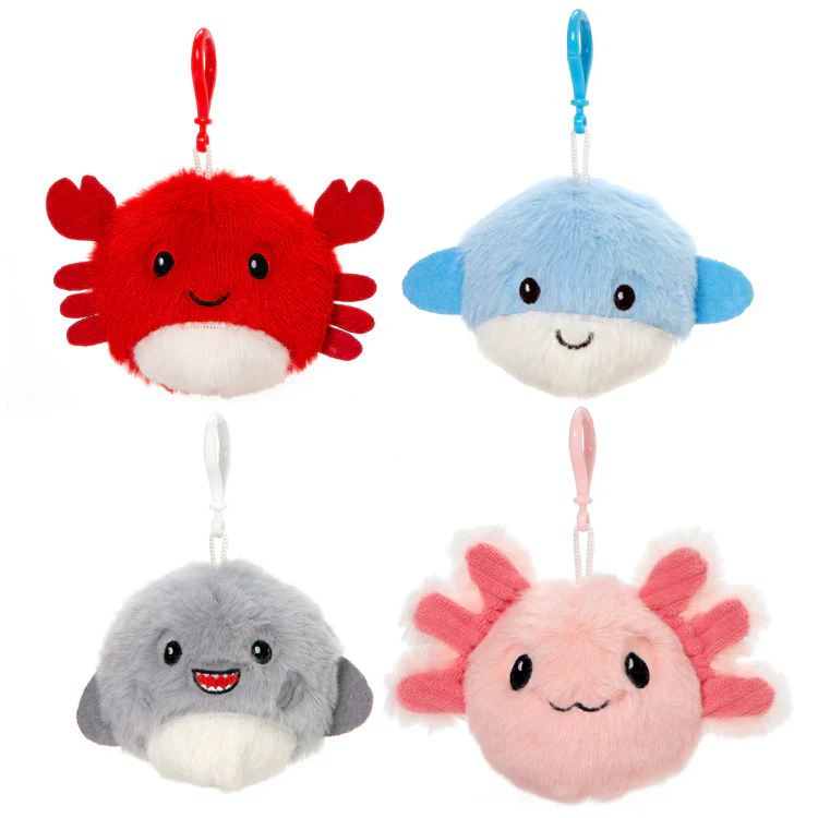 Kikkerland Sea Animal Stress Balls – Assorted Styles – Each Sold Separately
