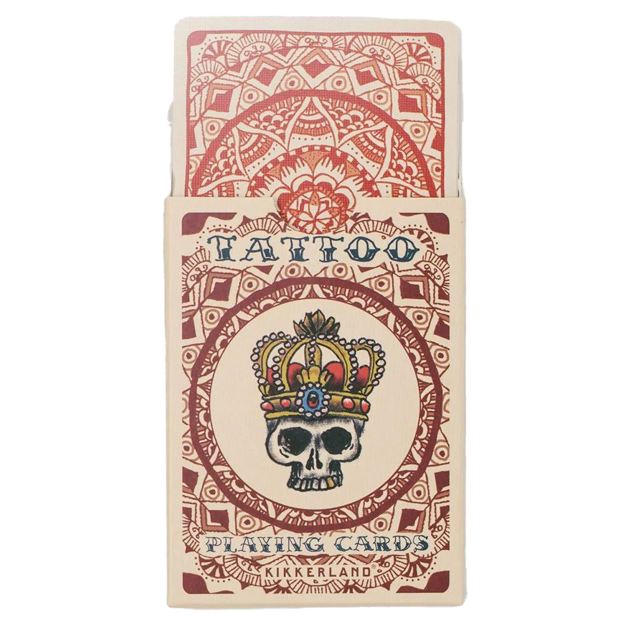 Kikkerland Tattoo Playing Cards