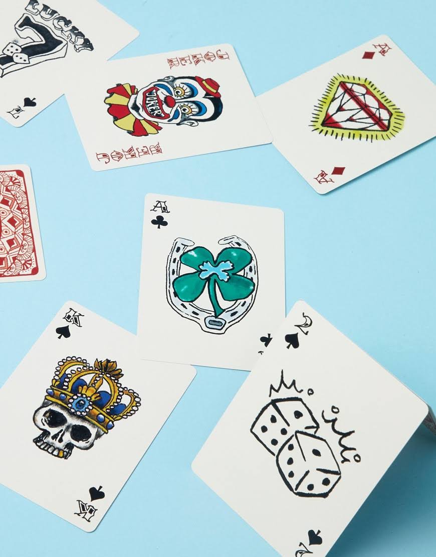 Kikkerland Tattoo Playing Cards - Image 6