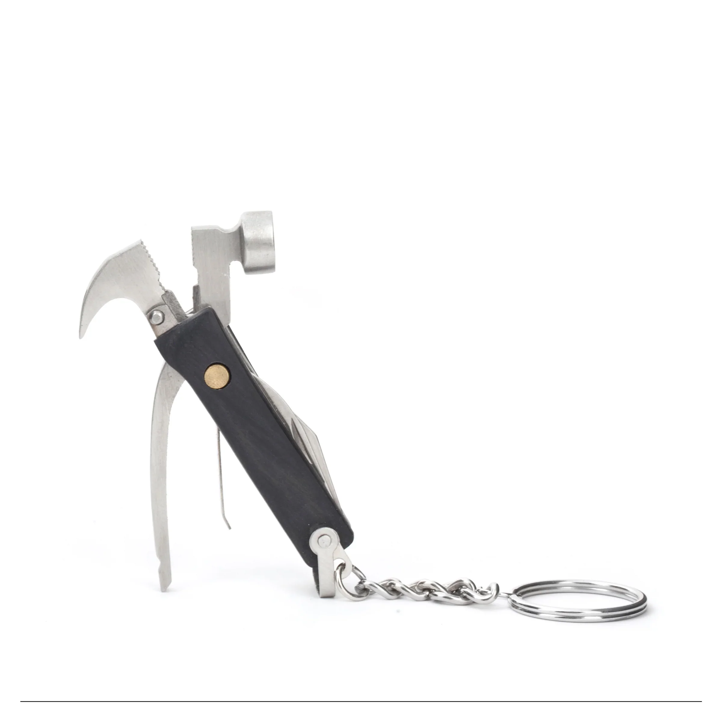 Kikkerland Wood Mini Hammer Multi-Tool - Image 2