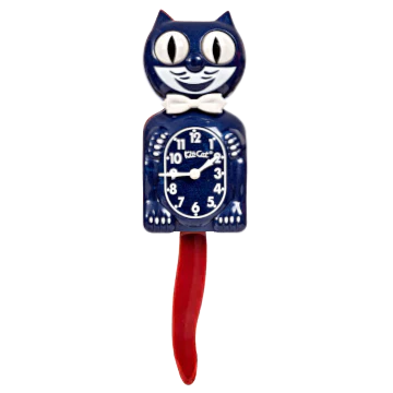 Kit-Cat Klock – Patriotic Red White and Blue