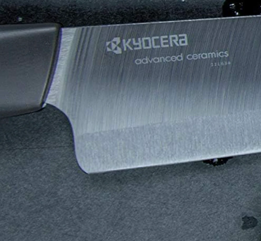 Kyocera 3 Piece Advanced Ceramic Revolution Series Knife Set – Black/Black - Image 2