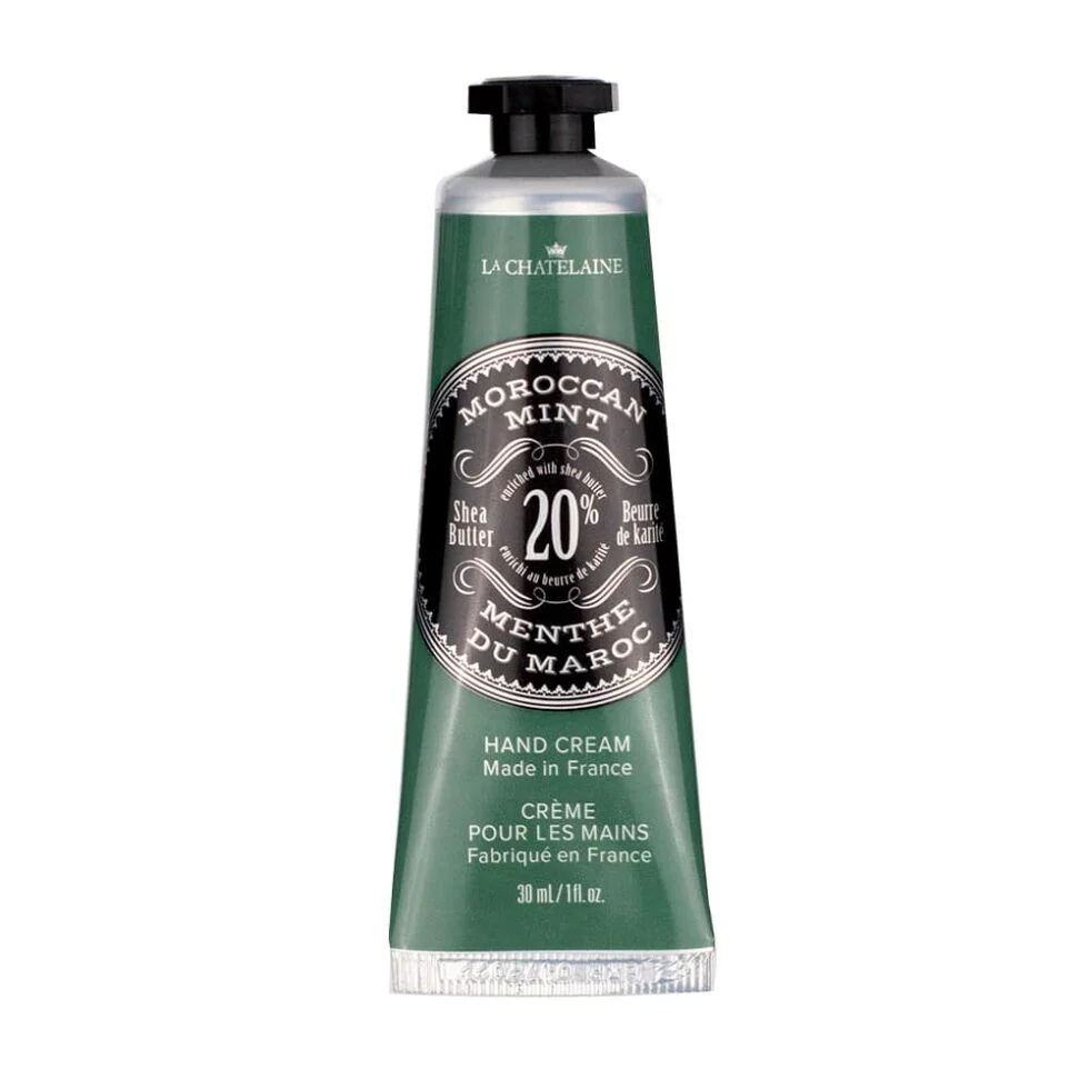 La Chatelaine Travel Size Hand Cream – Moroccan Mint