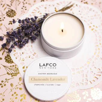 Lafco Travel Tin Candle – Chamomile Lavender – 4oz - Image 2