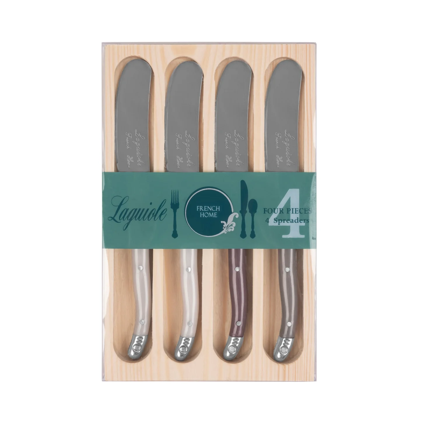 Laguiole Spreader Set - Warm Spice – 4 Piece Set - Image 3
