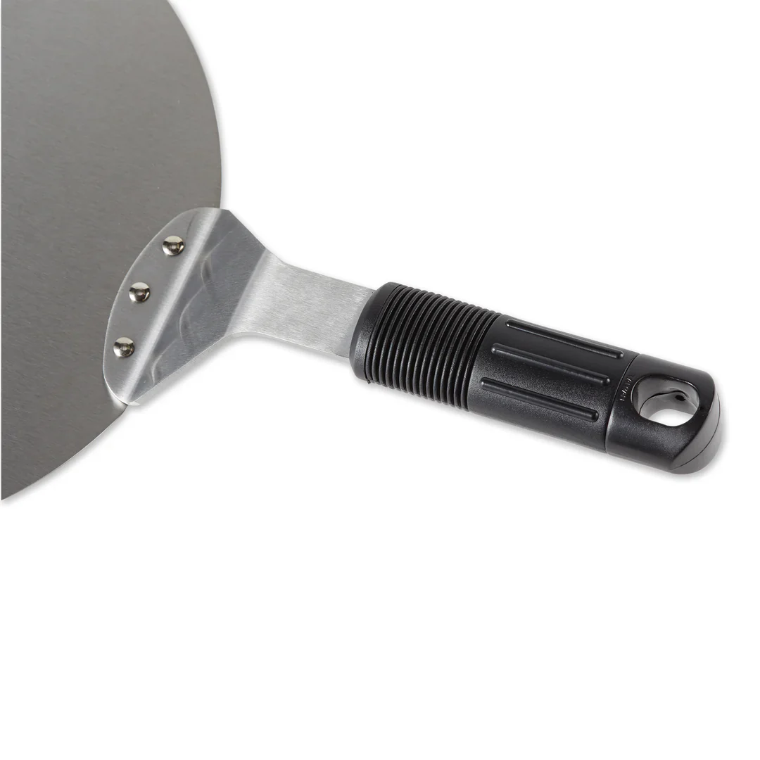 Large Round Oven Spatula – Stainless Steel – 10"dia. - Image 4