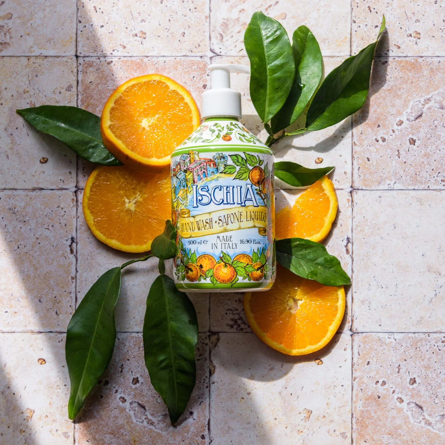 Le Cadeaux Rudy Handsoap Made In Italy – Ischia – 16.9 oz. - Image 3