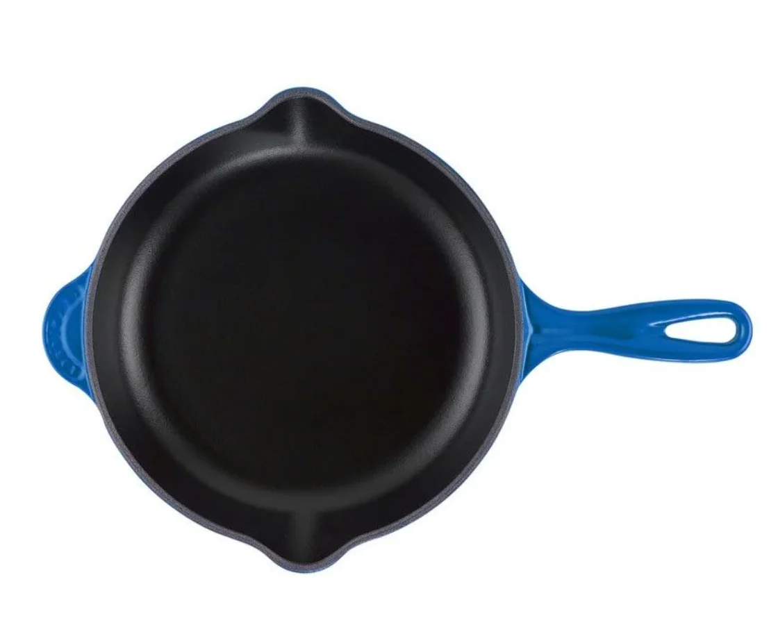 Le Creuset Classic Cast Iron Skillet Special – 9" – Marseille - Image 2