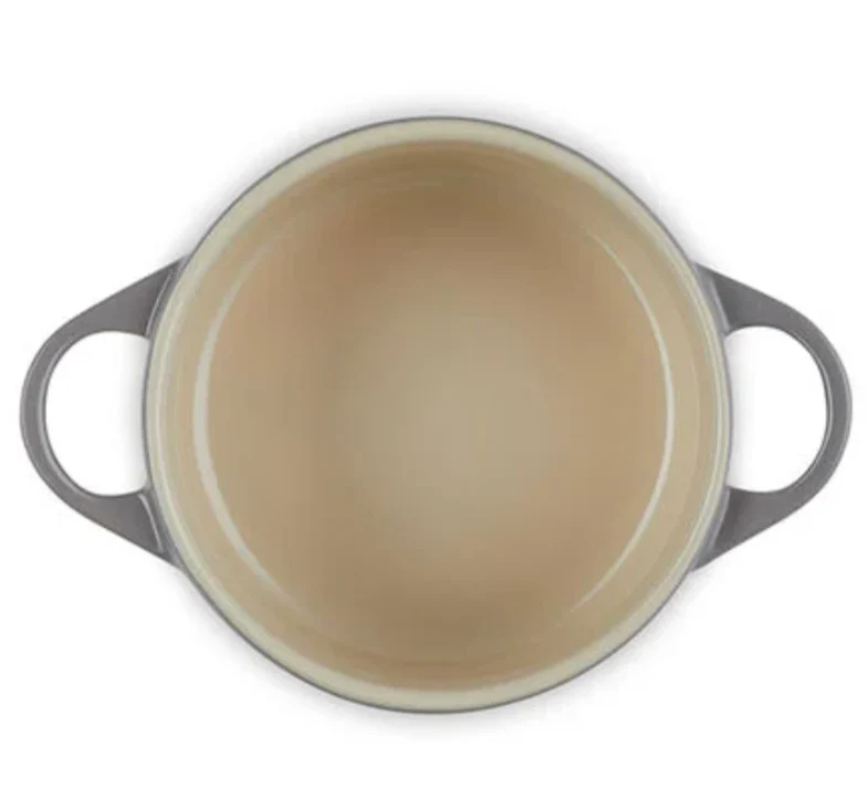 Le Creuset Mini Round Cocotte – 8oz. – Oyster - Image 4