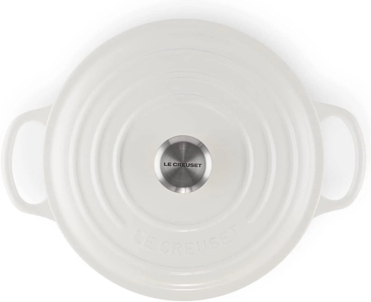 Le Creuset Round Dutch Oven – 3.5QT – White - Image 2