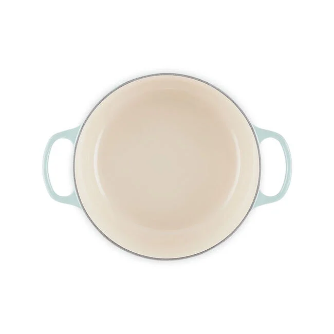 Le Creuset Round Dutch Oven – 5.5 QT – Sea Salt - Image 2