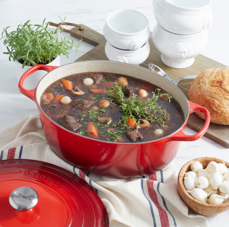 Le Creuset Signature – SPECIAL – Oval Dutch Oven – 8 QT – Cerise - Image 6