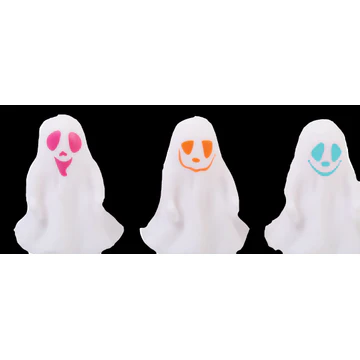 Light-up Color Changing Halloween Ghosts – 3 Assorted – Each One Sold Separately - Image 2