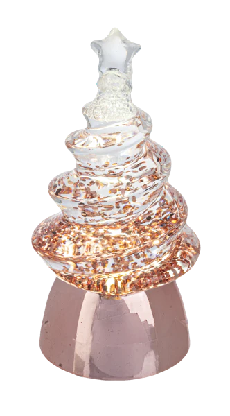 Light Up Mini LED Ombre Shimmer Tree – Assorted Colors – Each Sold Separately - Image 4