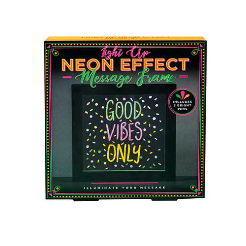 Light Up Neon Message Frame