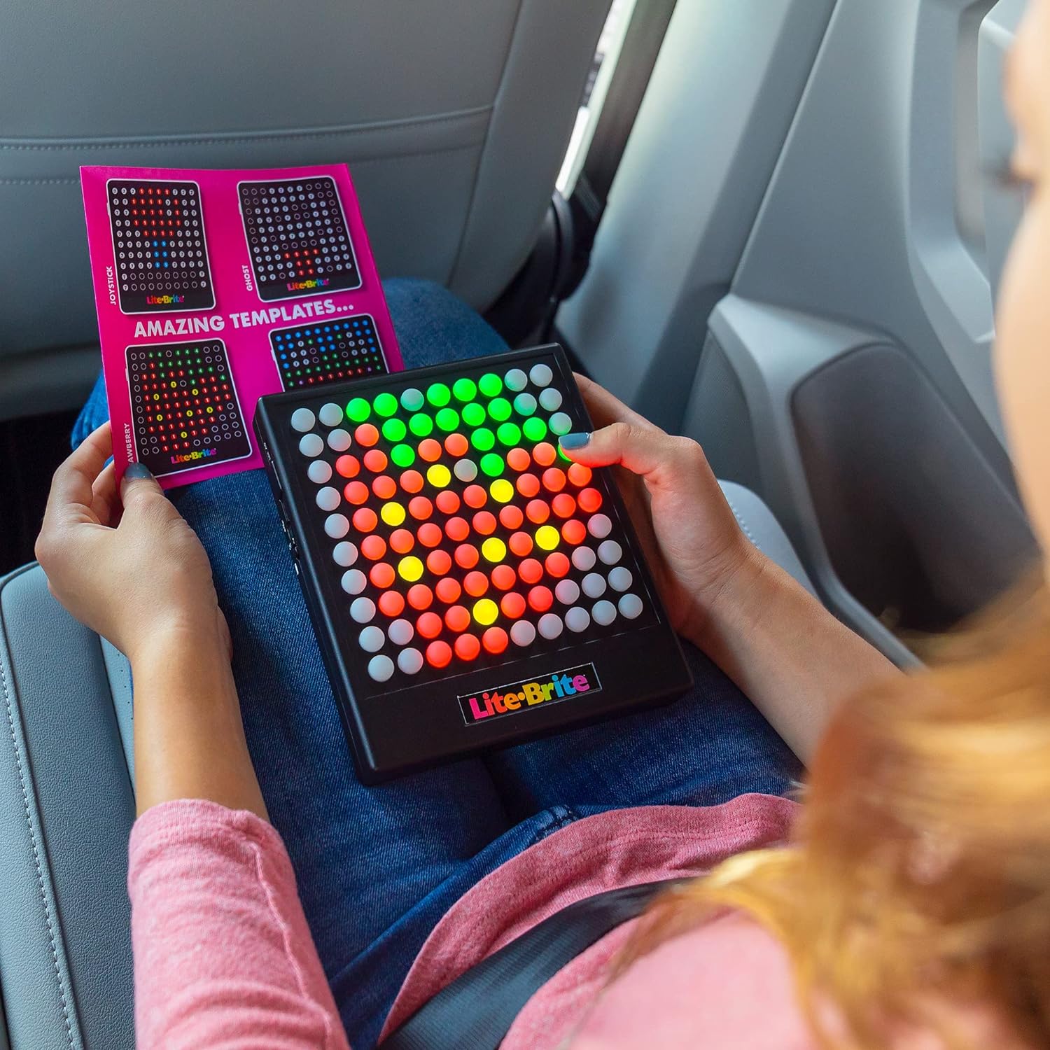 Lite-Brite Touch - Create Play & Animate - Light Up Portable Stem Sensory Learning Toy - Image 6
