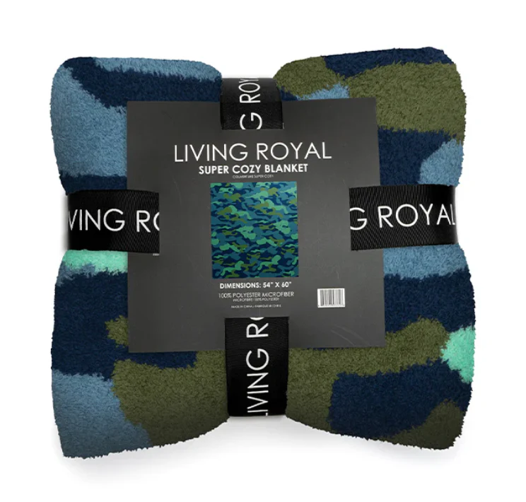 Living Royal Blanket – Camo – 54" x 60" - Image 2