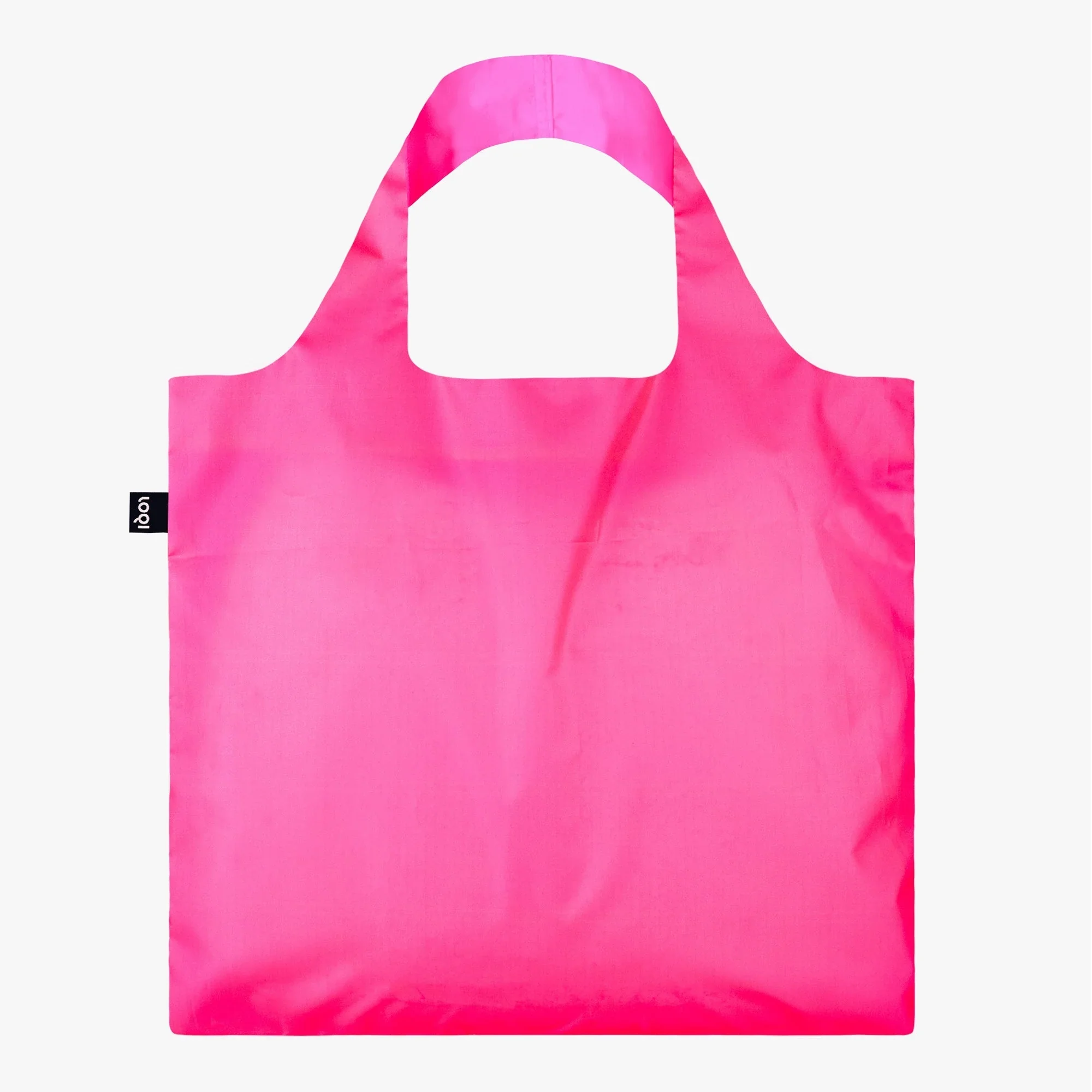 LOQI Reusable Tote Bag – Neon Pink - Image 2