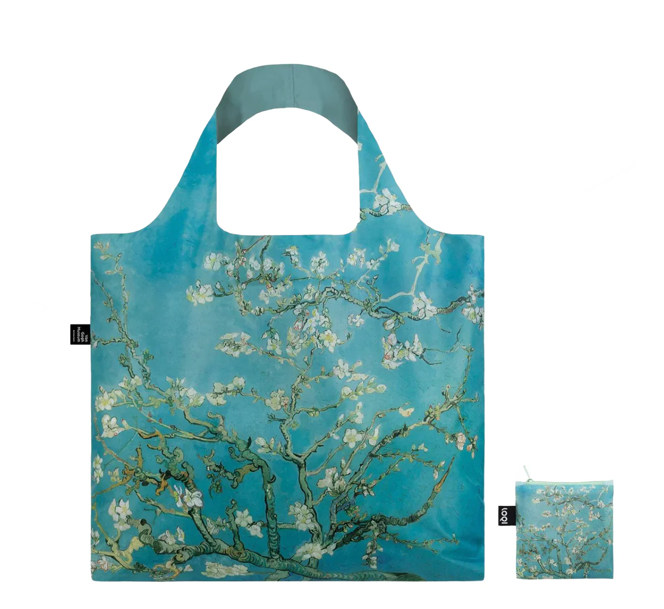 LOQI Reusable Tote Bag –  Vincent van Gogh Almond Blossom - Image 2