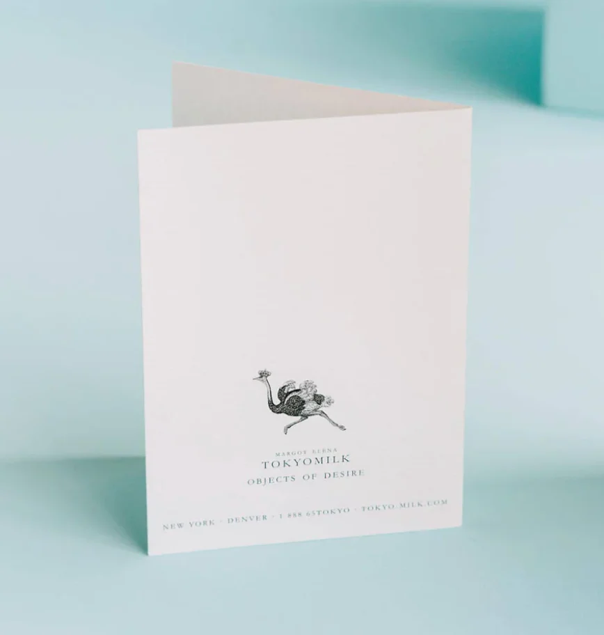 Love Nest Glitter Greeting Card – 3.5" x 5" - Image 2