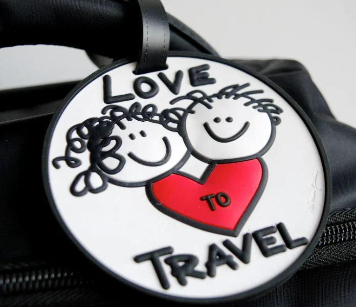 Love To Travel 3D Luggage Tag - Image 2