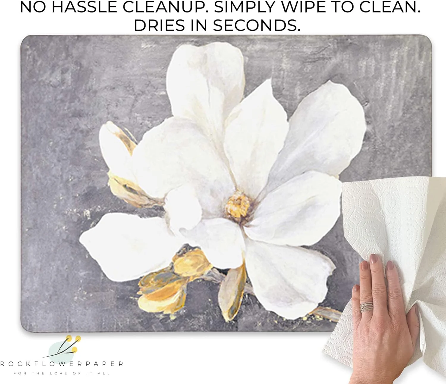 Magnolia Art Hardboard Placemats – Boxed 4 Pack - Image 5