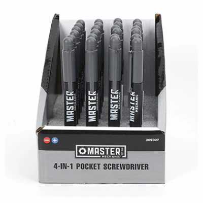 Master Mechanic 4-In-1 Pocket Screwdriver