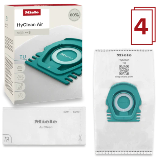 Miele TU HyClean Air Vacuum Bags for Guard L1 and Guard S1 – 4pk - Image 2