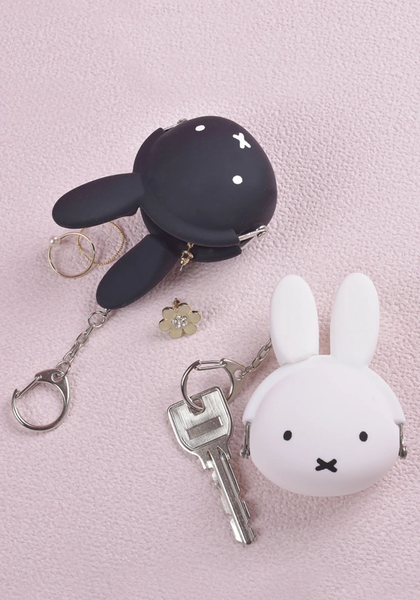 Mimi POCHI Baby Silicon Coin Purse – Miffy – White - Image 2