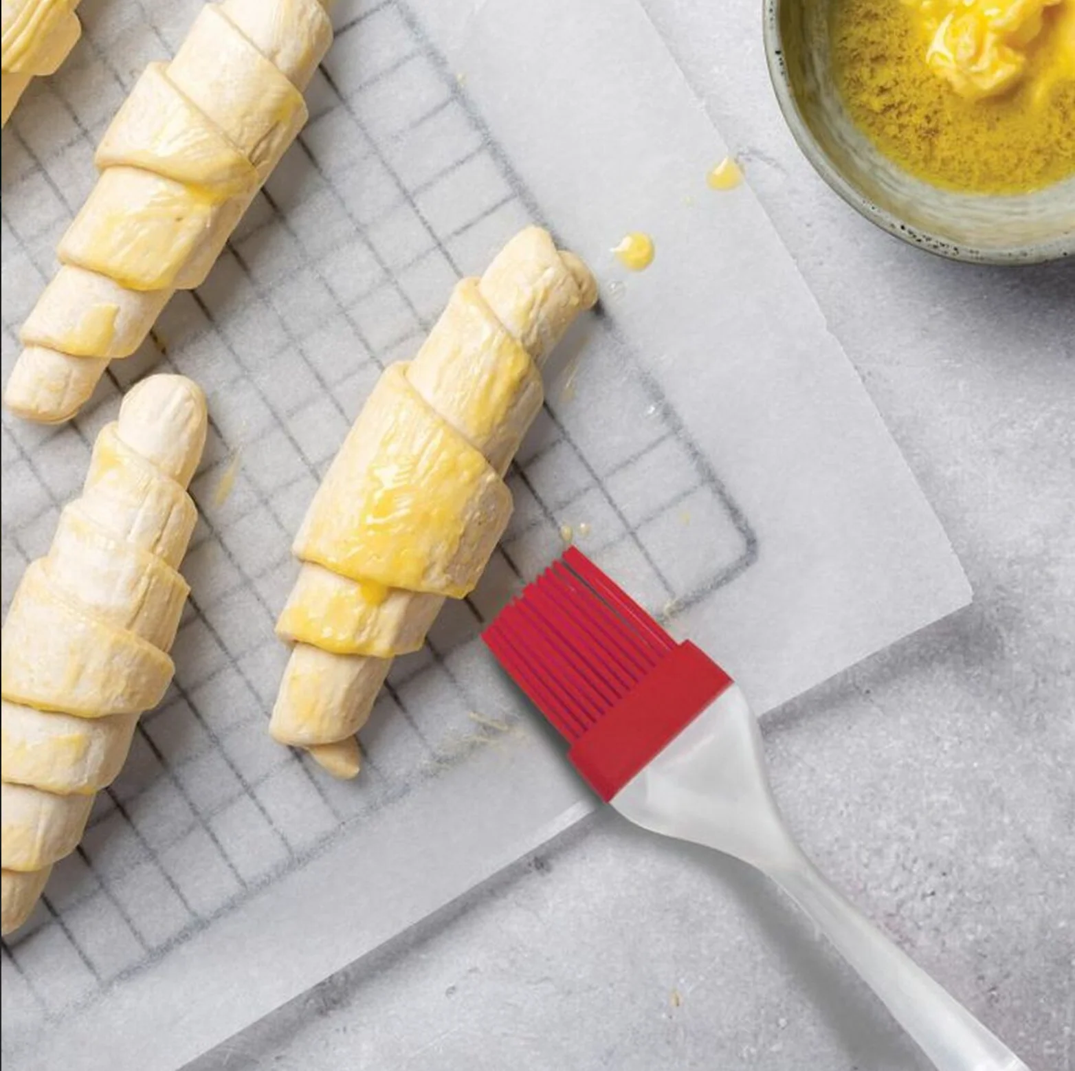Mrs. Anderson's Baking Silicone Pastry Brush – 8" - Image 2