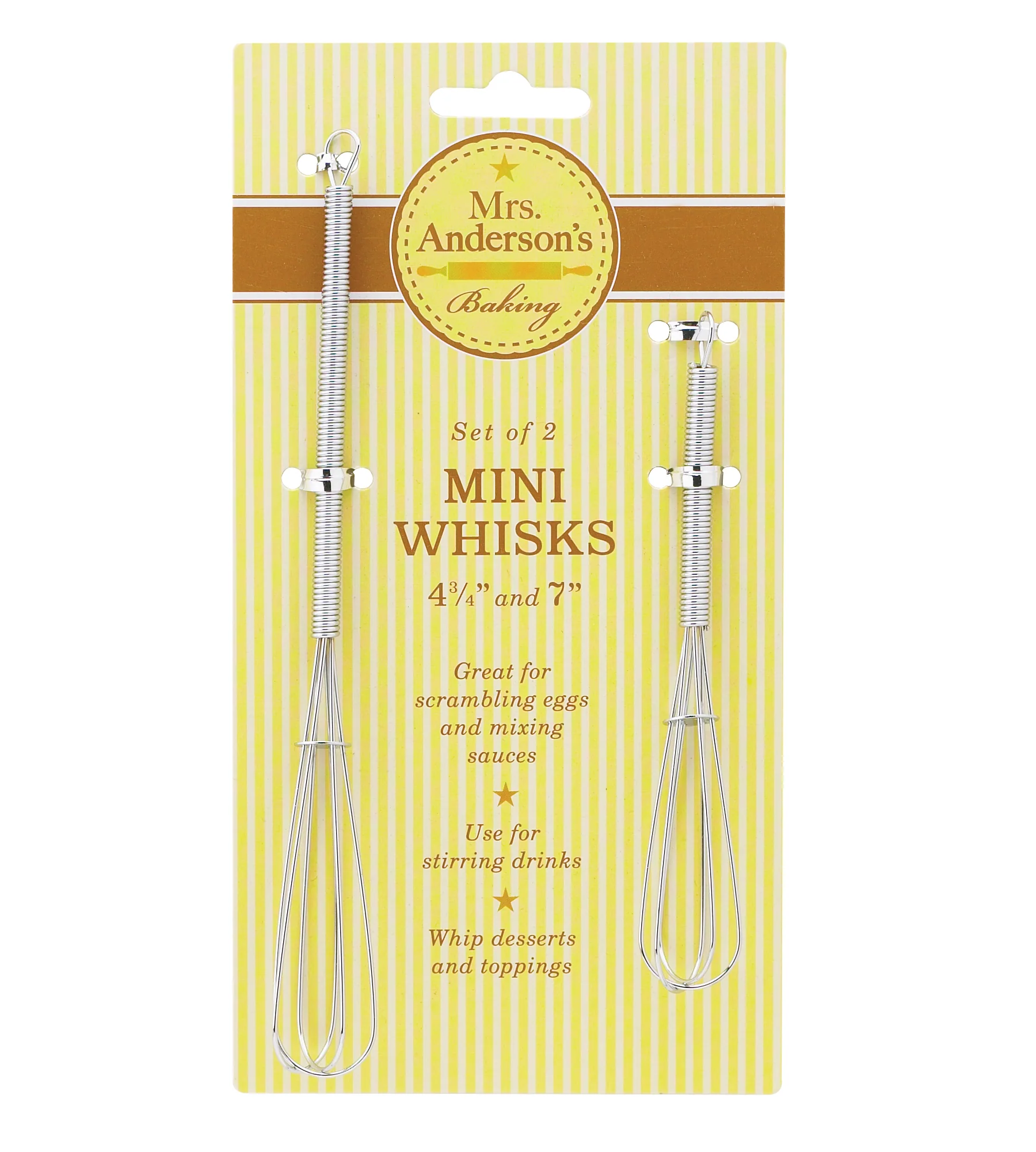 Mrs Anderson's Mini Whisk – Set of 2 - Image 2