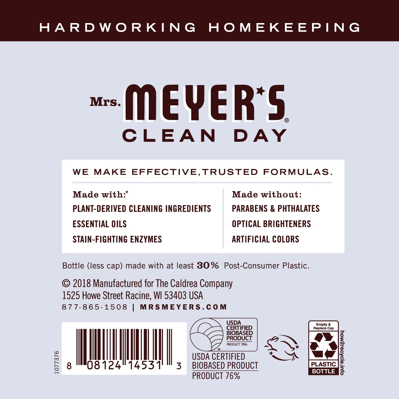 Mrs. Meyer's Lavender Fabric Softener – 32oz - Image 2