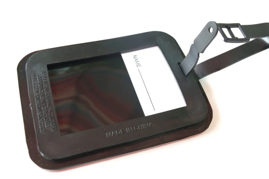 My Bag 3D Black Luggage Tag - Image 3