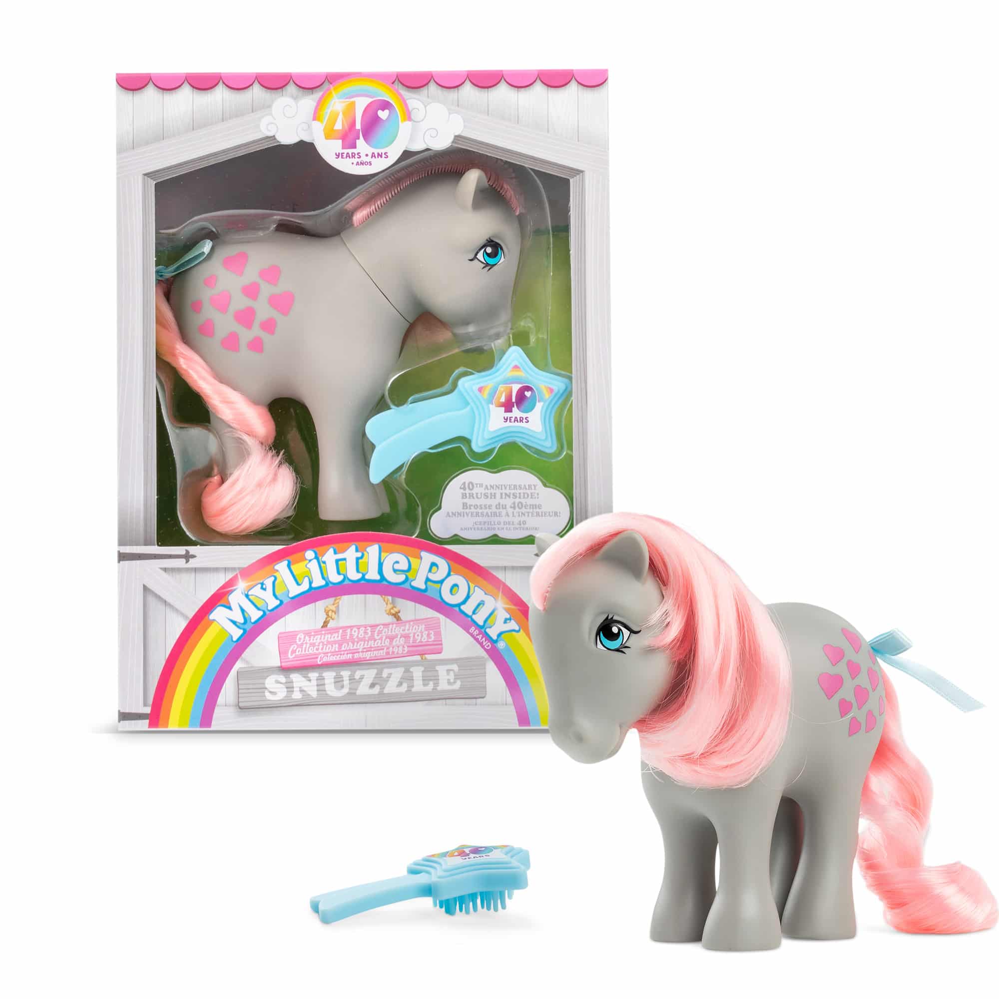 My Little Pony Classic 4″ Collectible 40th Anniversary Ponies – Assorted Styles - EACH SOLD SEPARATELY - Image 3