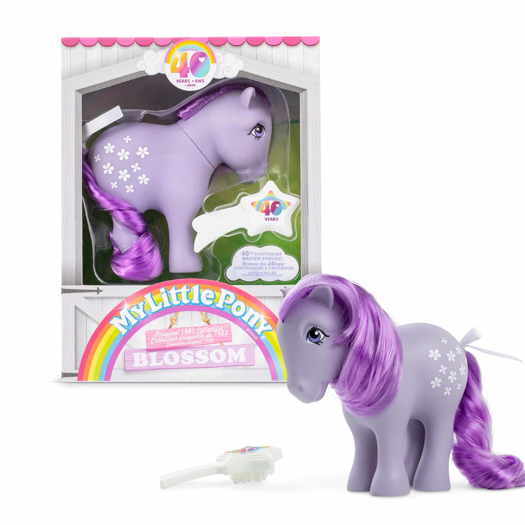 My Little Pony Classic 4″ Collectible 40th Anniversary Ponies – Assorted Styles - EACH SOLD SEPARATELY - Image 4