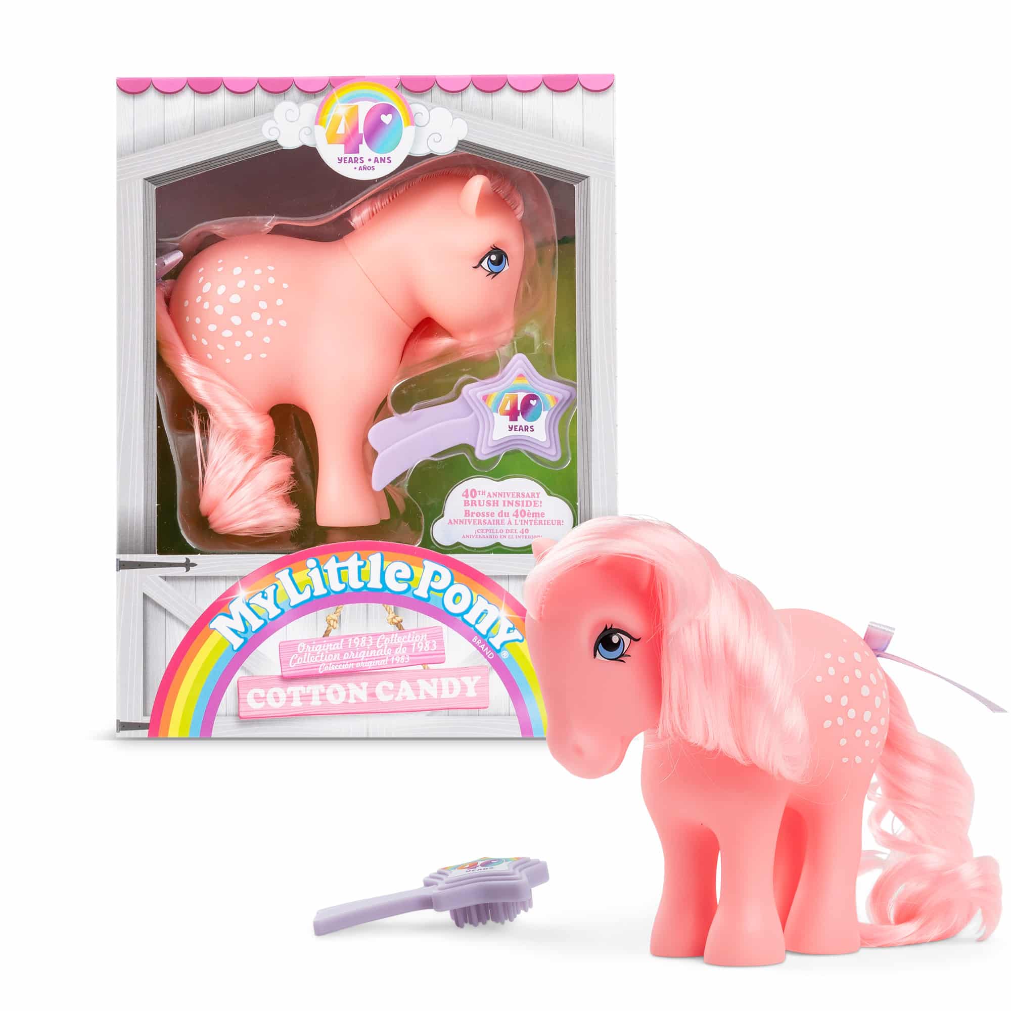 My Little Pony Classic 4″ Collectible 40th Anniversary Ponies – Assorted Styles - EACH SOLD SEPARATELY - Image 7